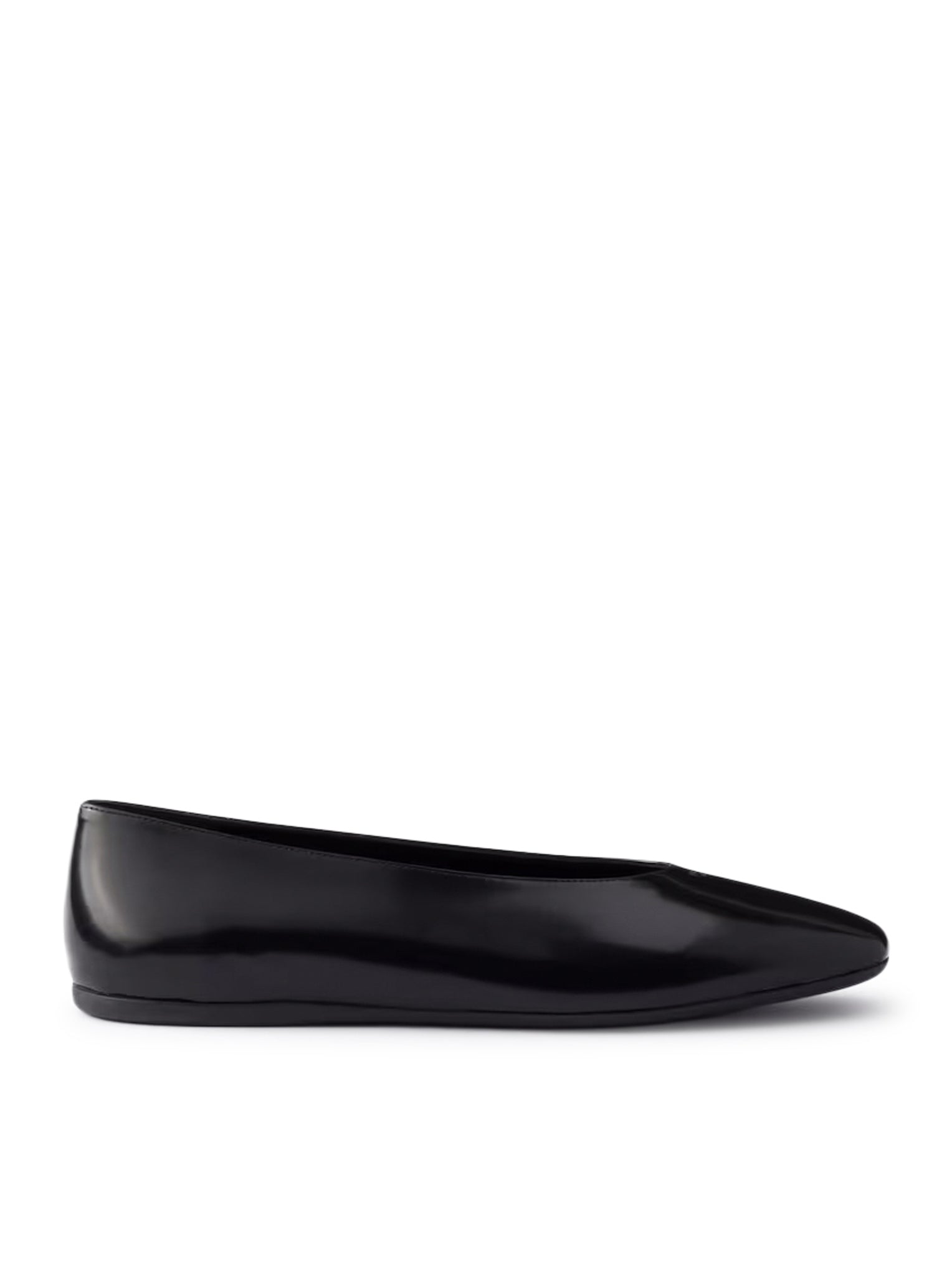 Prada BRUSHED LEATHER BALLERINAS
