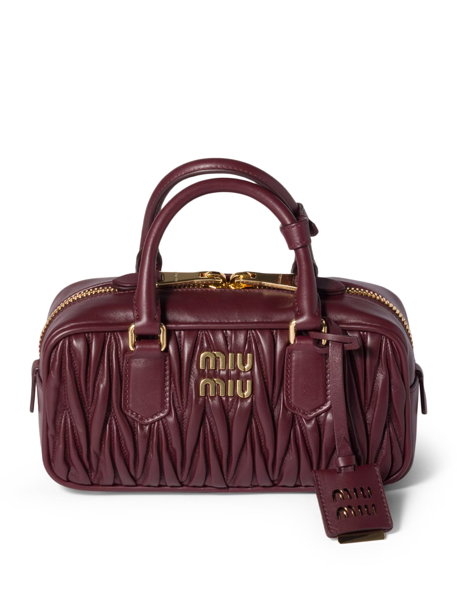 Miu Miu ARCADIE BAG IN QUILTED NAPPA