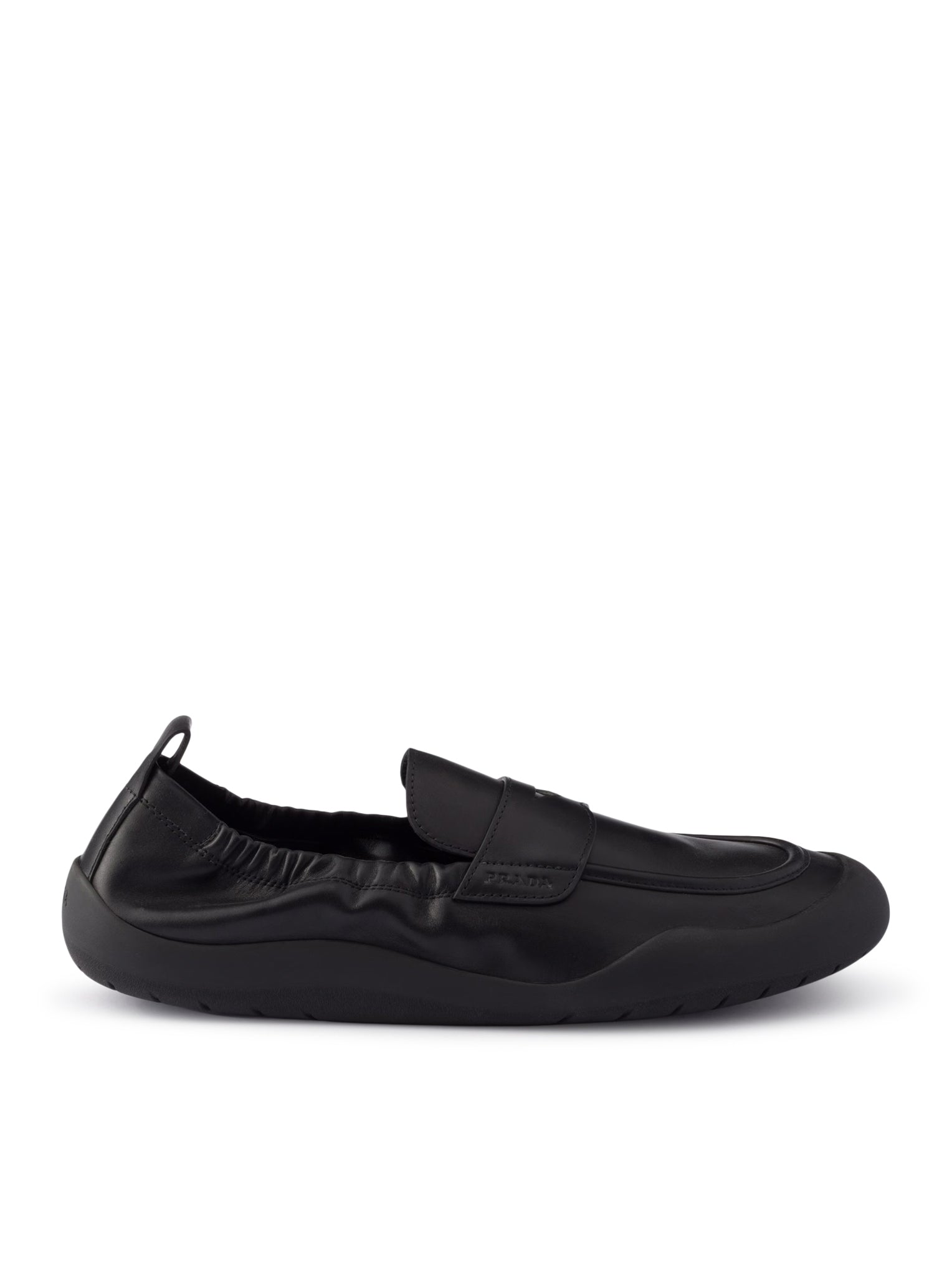 Prada SPEEDROCK LEATHER LOAFERS