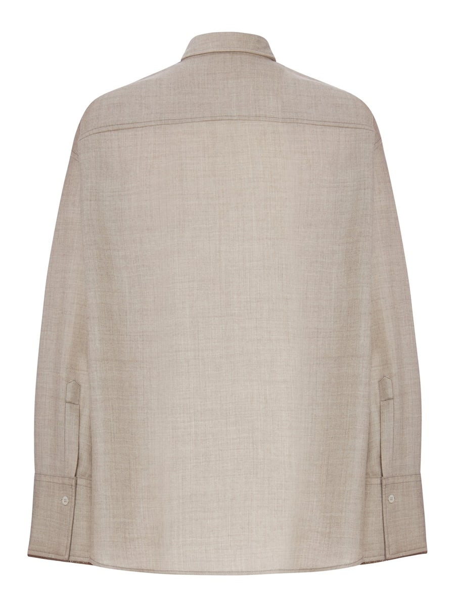 Brunello Cucinelli CLASSIC CASHMERE SHIRT, view 2