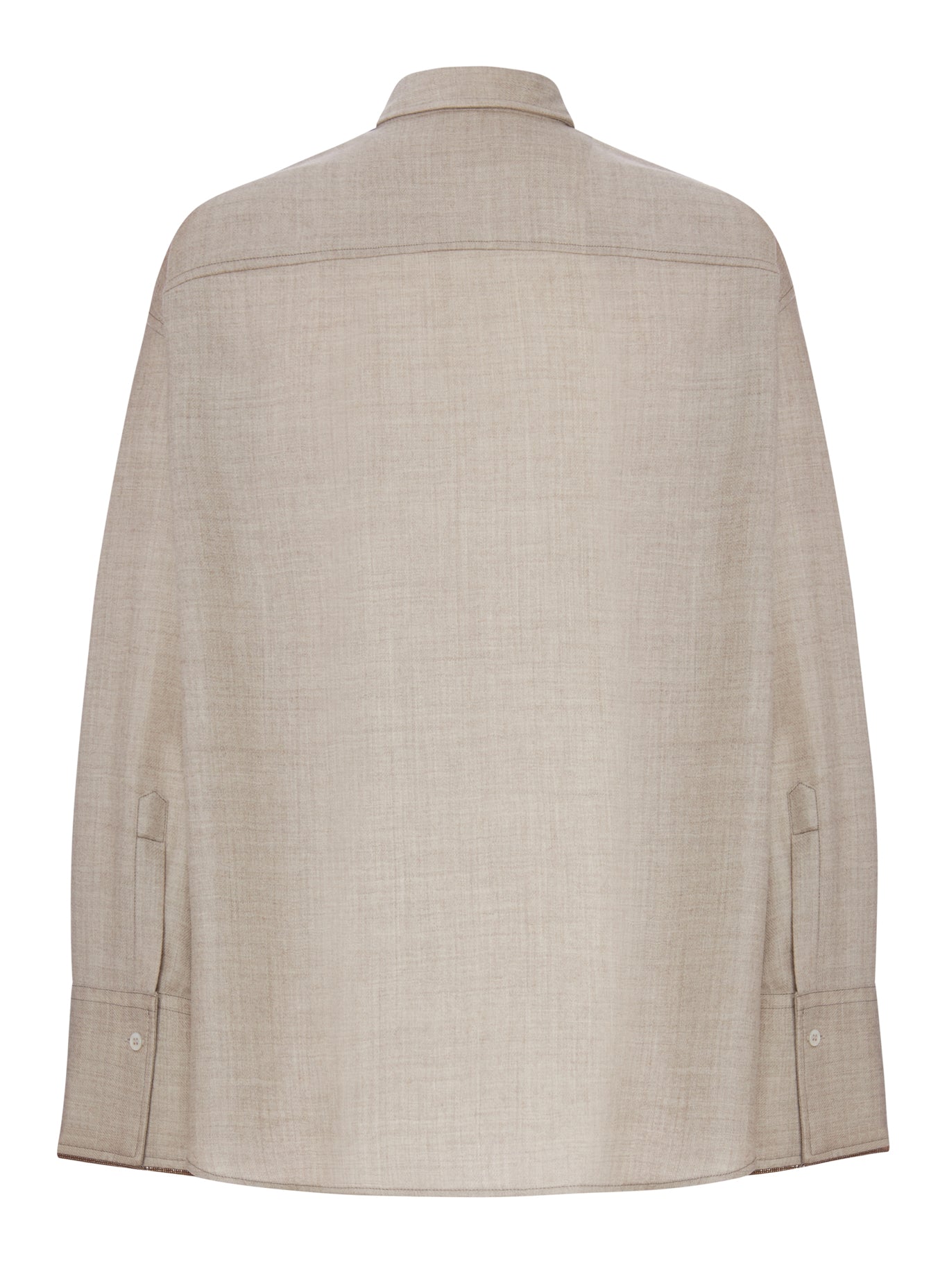 Brunello Cucinelli CLASSIC CASHMERE SHIRT, view 2