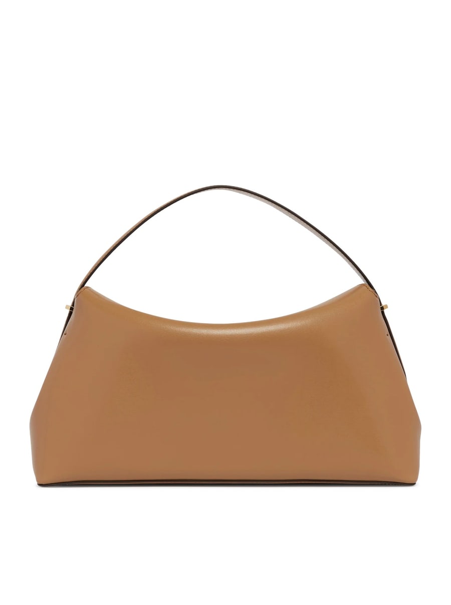 Toteme T-LOCK LEATHER HANDBAG, view 2