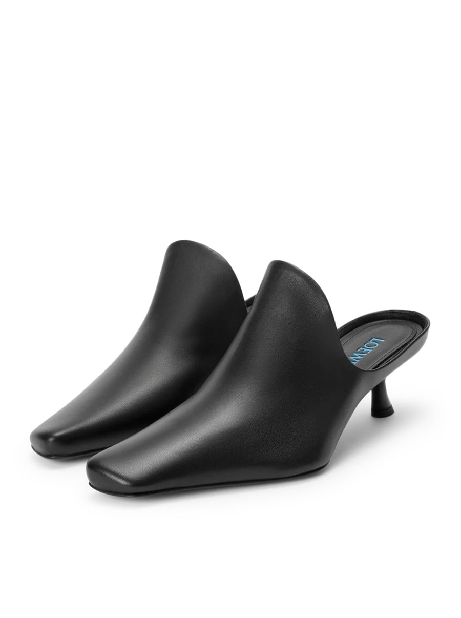 Loewe EMILY LAMBSKIN CLOGS, view 3