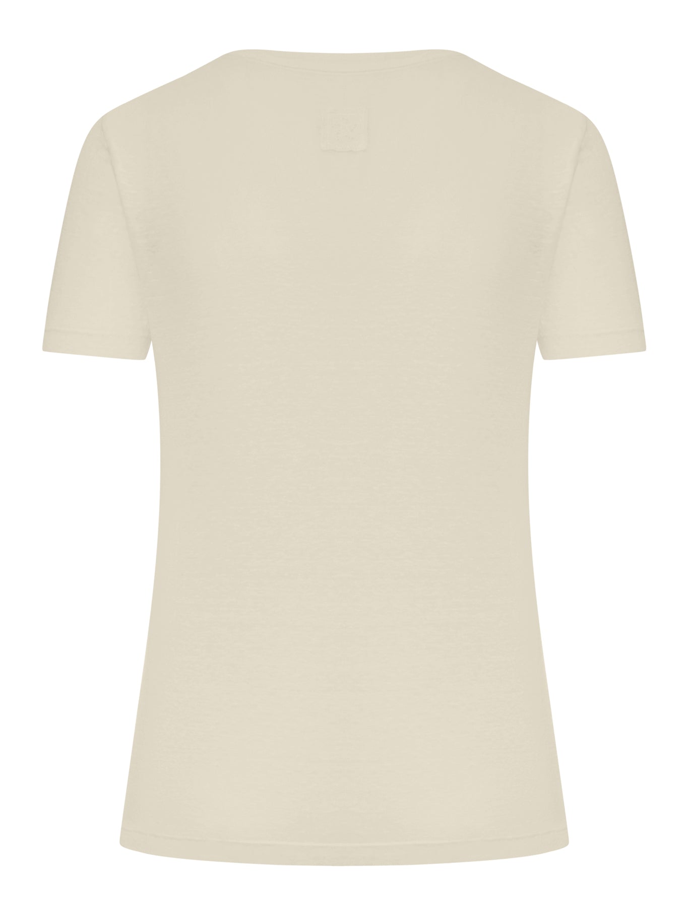 120% Lino SHORT-SLEEVED T-SHIRT WITH WIDE NECKLINE, view 2
