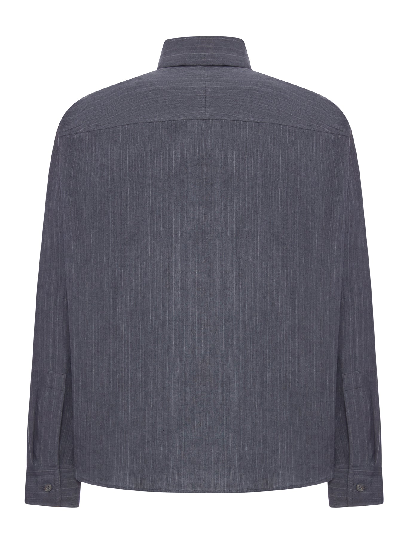 Lardini STRIPED LINEN SHIRT, view 2