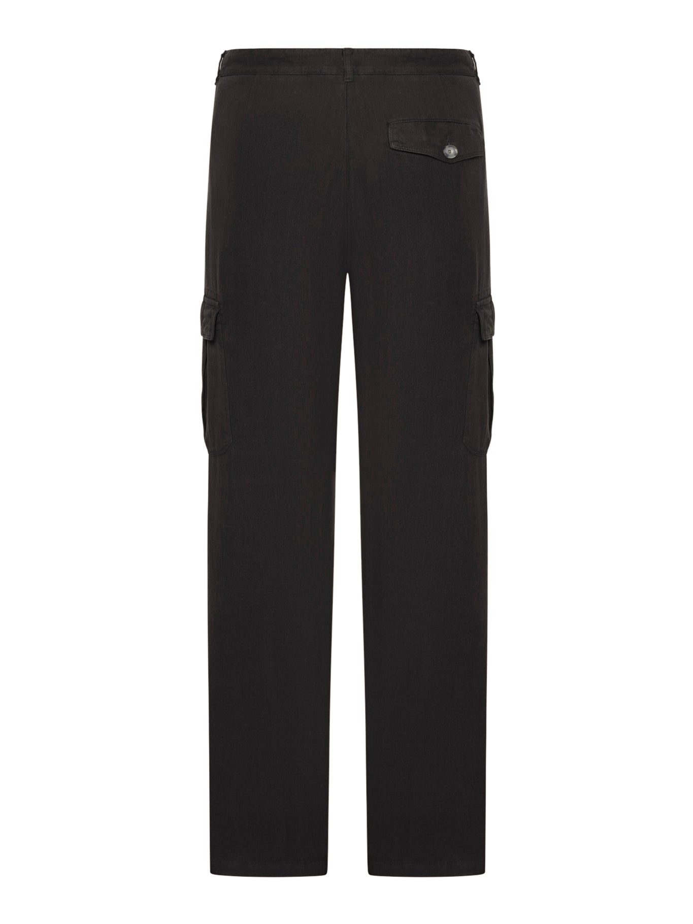 120% Lino LINEN CARGO TROUSERS, view 2