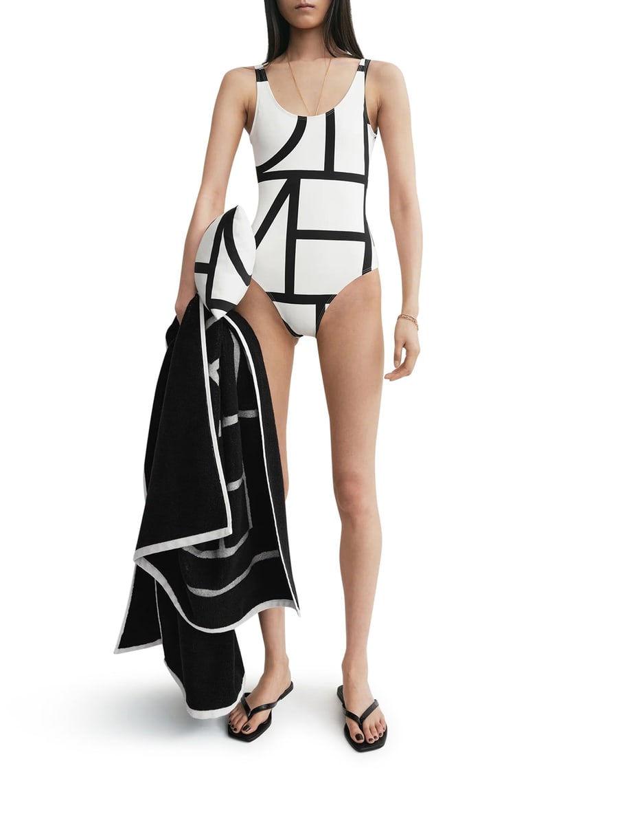 Toteme MONOGRAM SWIMSUIT, view 2
