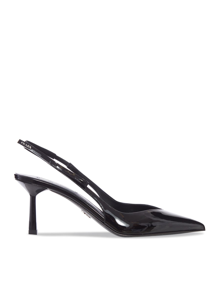 Prada PATENT LEATHER SLINGBACK