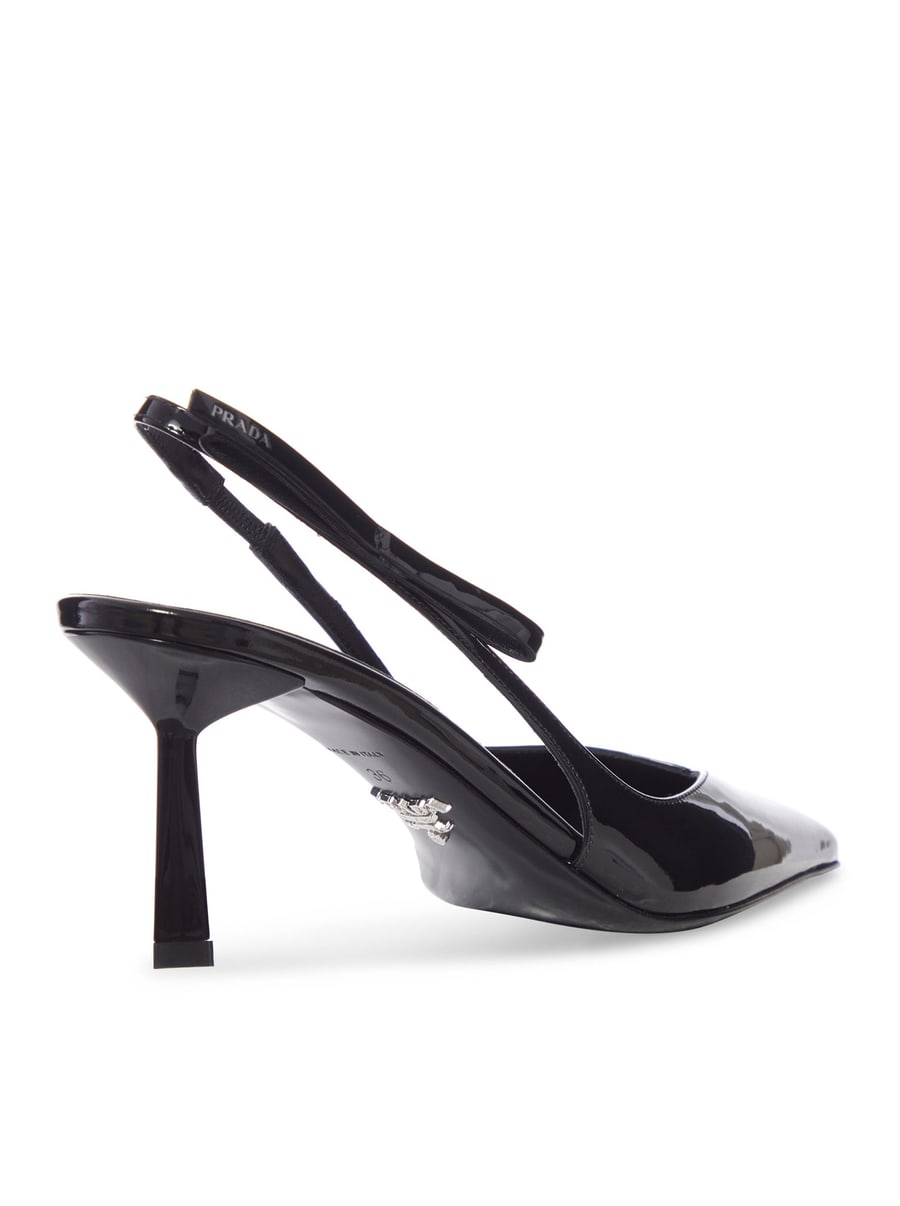Prada PATENT LEATHER SLINGBACK, view 3