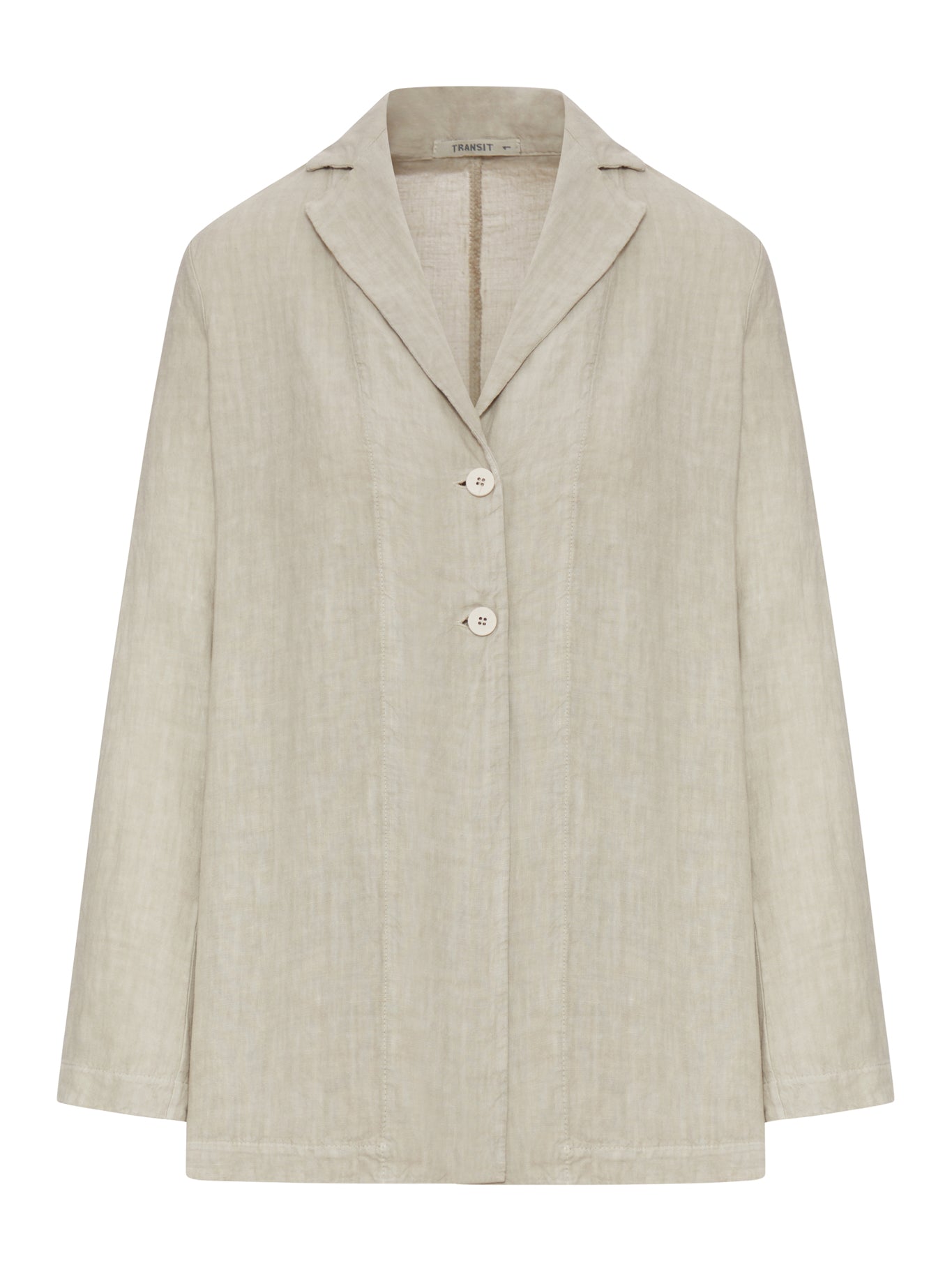 Transit SINGLE-BREASTED LINEN JACKET