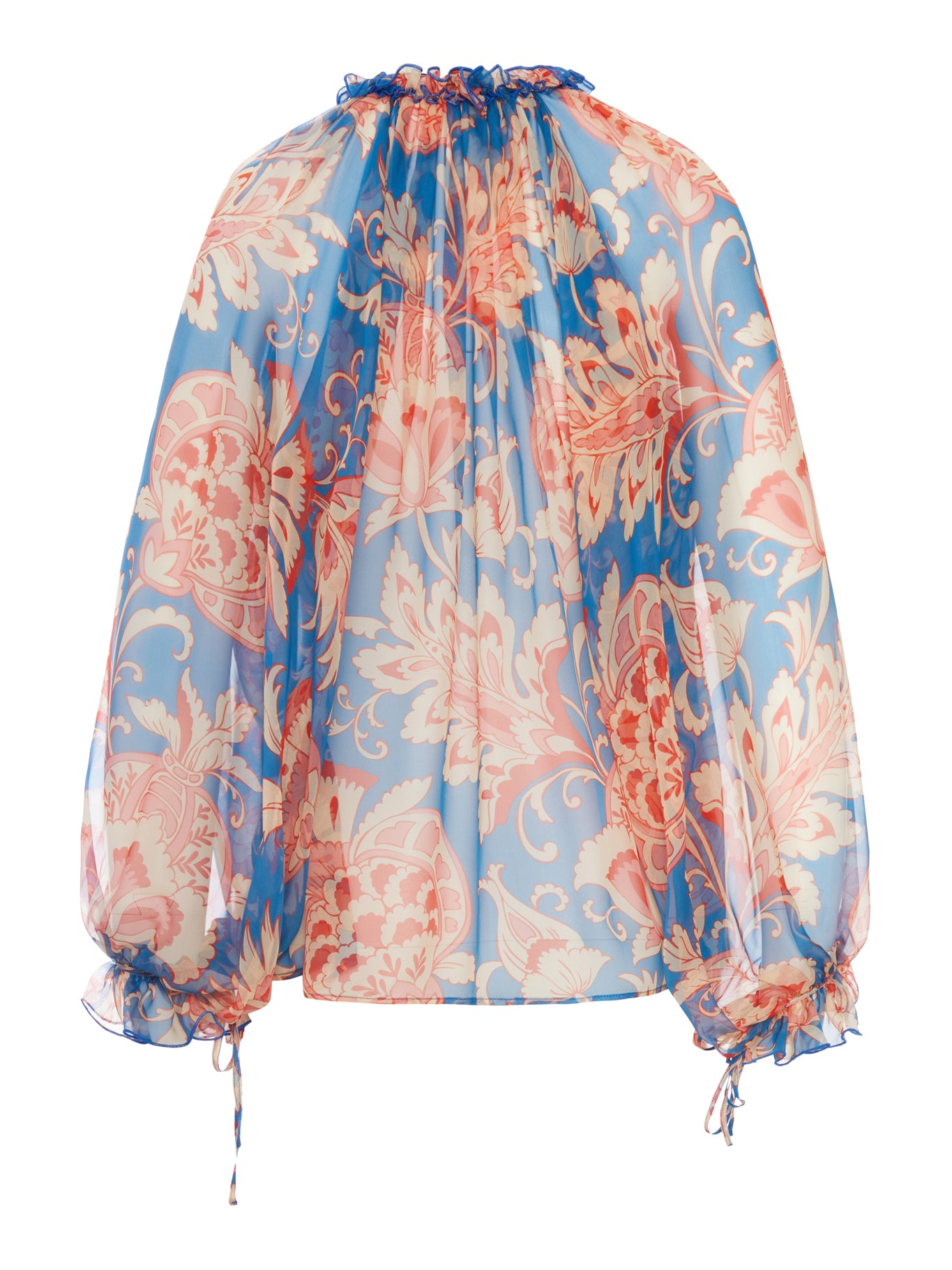 Etro SILK BLOUSE WITH FLORAL PRINT, view 2