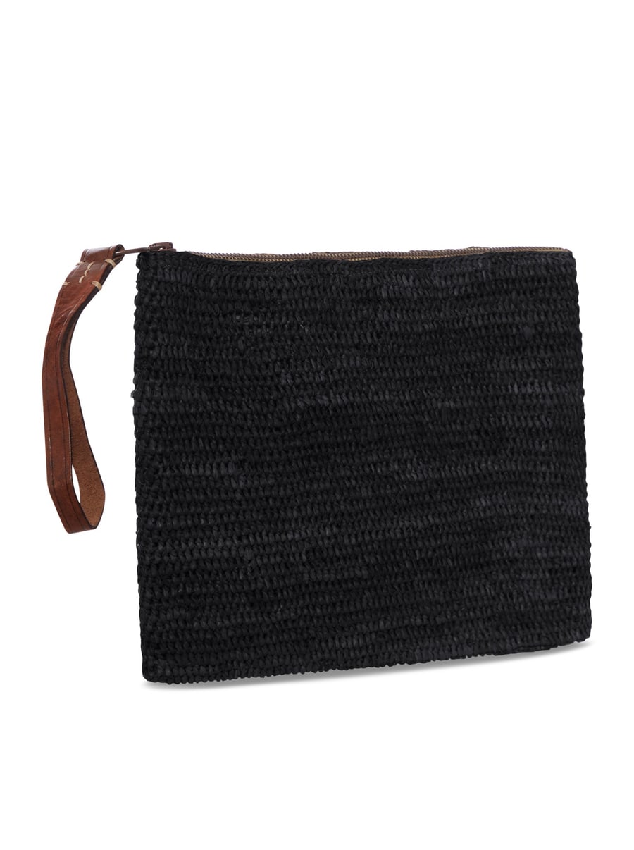 I Beliv AMPY RAFFIA CLUTCH, view 2