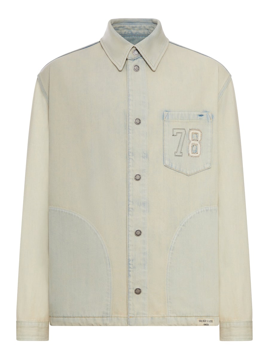 Golden Goose SAND DENIM WORK JACKET