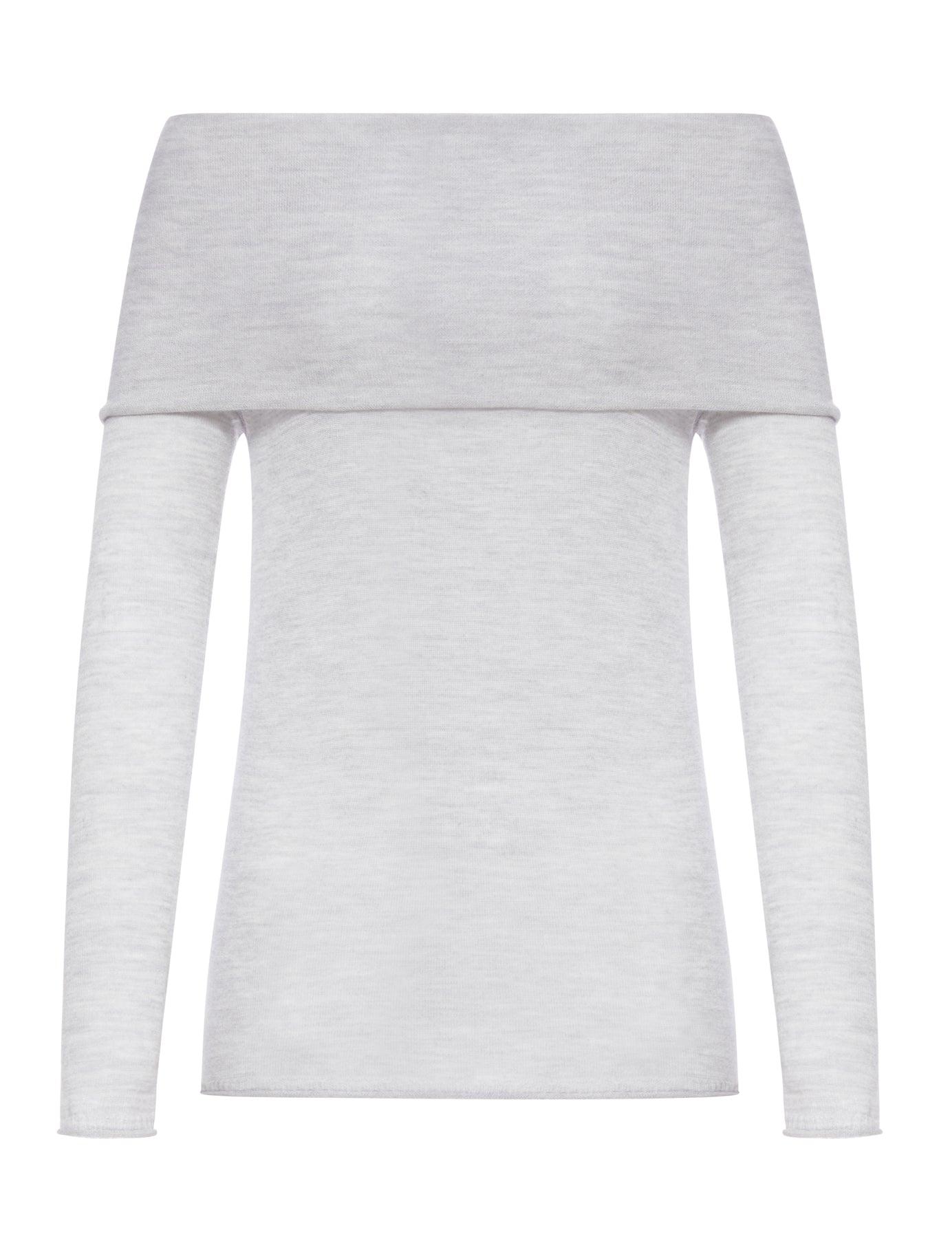 Roberto Collina SILK AND CASHMERE BOAT NECK SWEATER