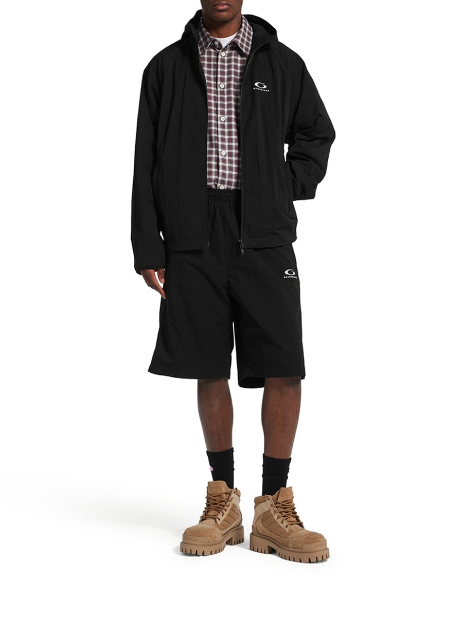 Balenciaga TECHNICAL FABRIC ZIP-UP JACKET, view 2