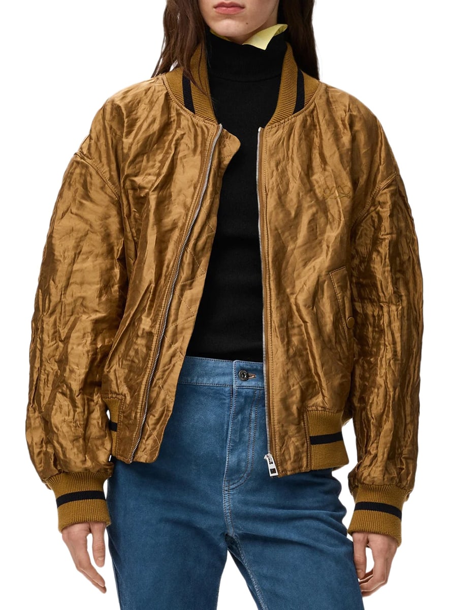 Loewe TECHNICAL FABRIC BOMBER JACKET, view 3