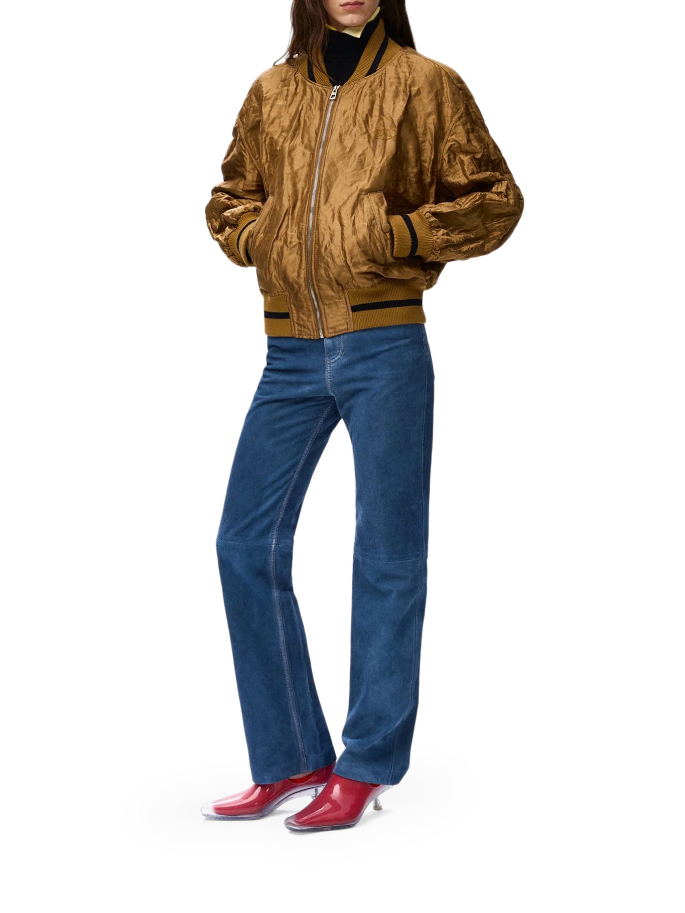 Loewe TECHNICAL FABRIC BOMBER JACKET, view 2