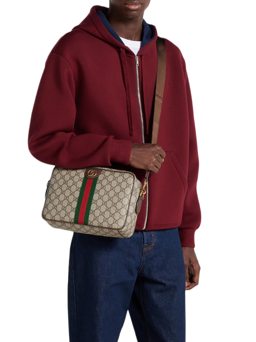 Gucci OPHIDIA MEDIUM SHOULDER BAG, view 2
