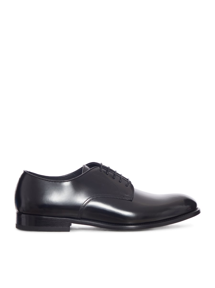 Doucals DERBY LACE-UP IN SHINY LEATHER