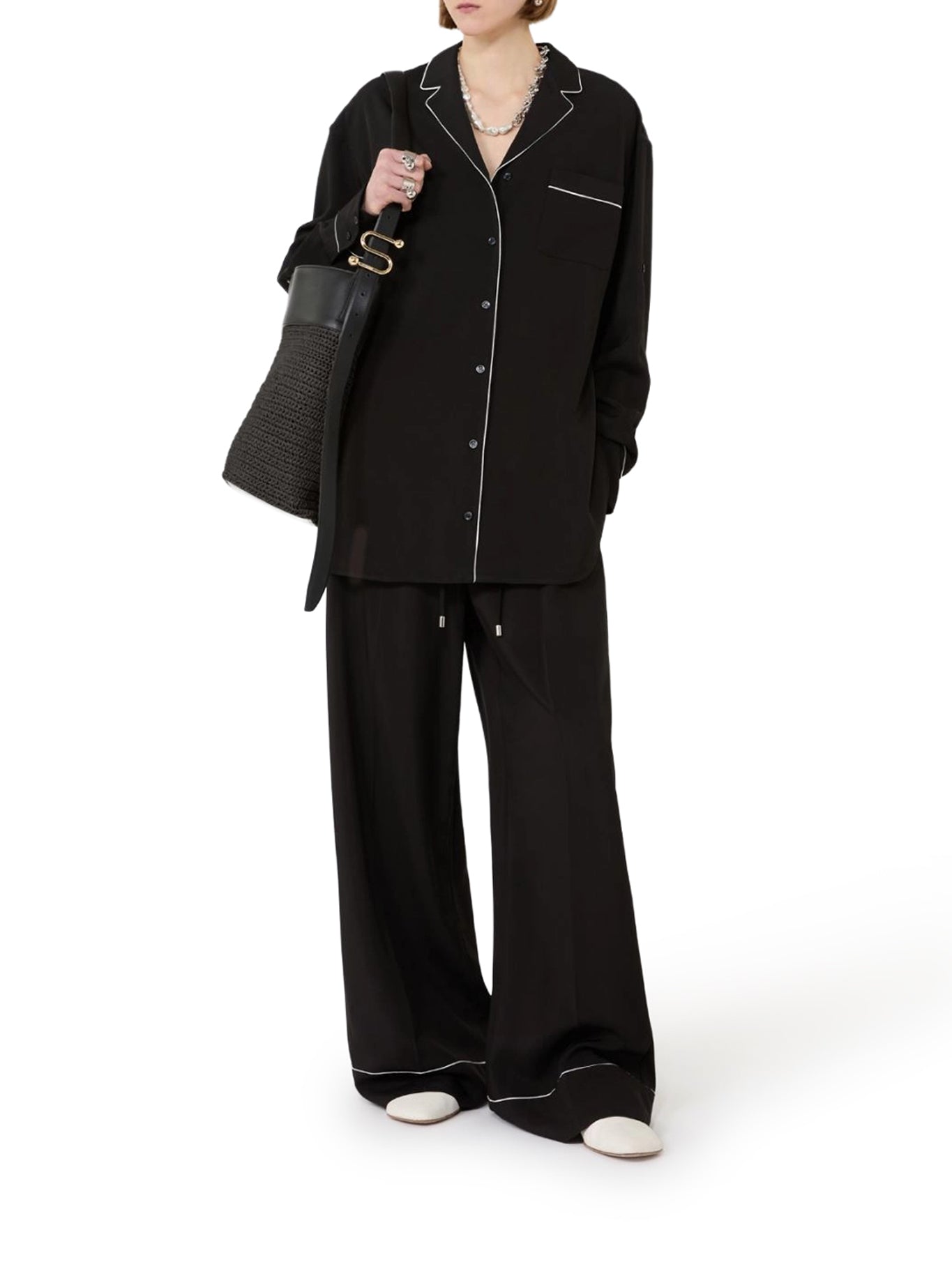 Sportmax SATIN OVERSHIRT, view 2