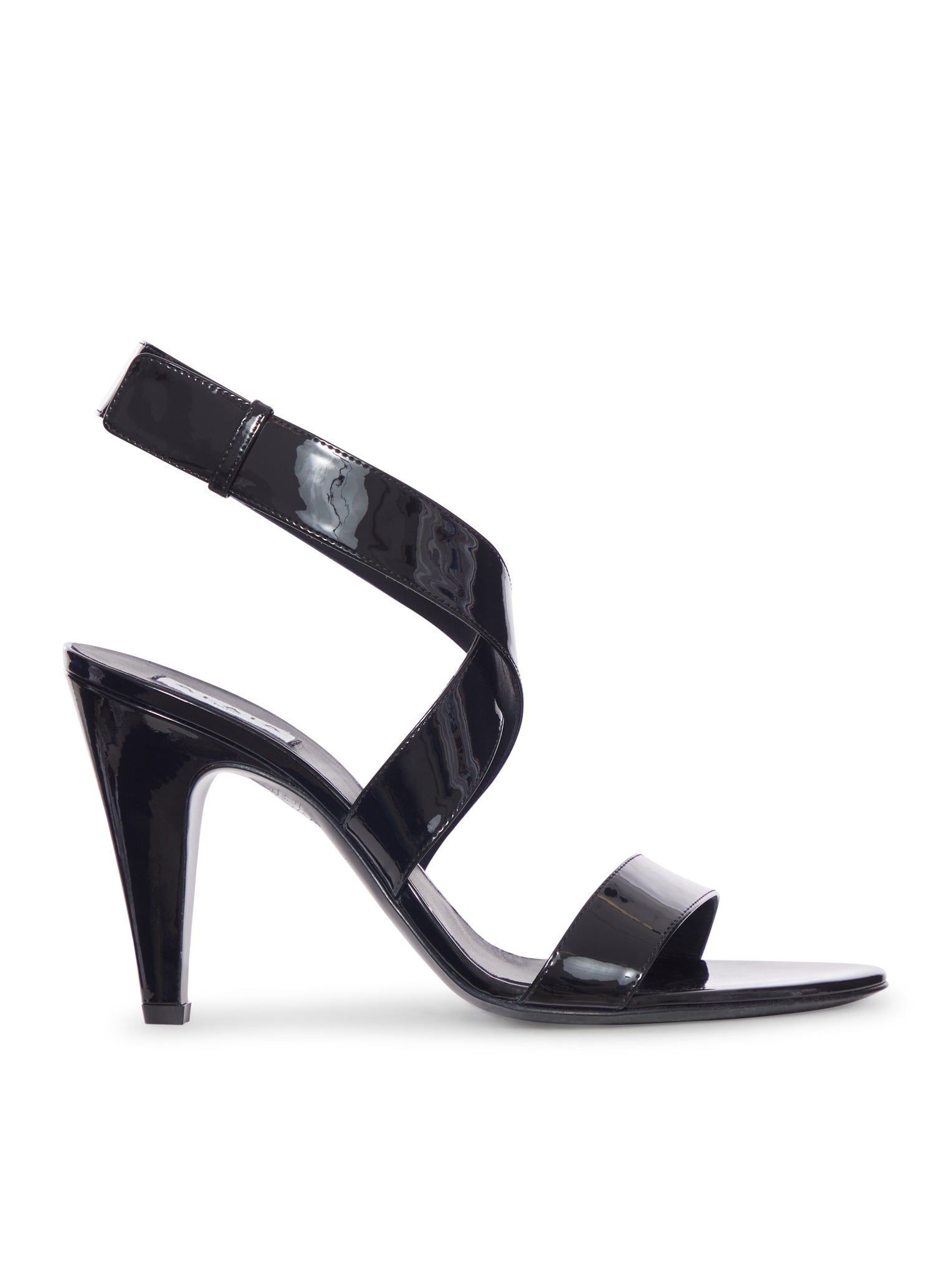 Alaïa CONE SANDALS IN PATENT CALFSKIN