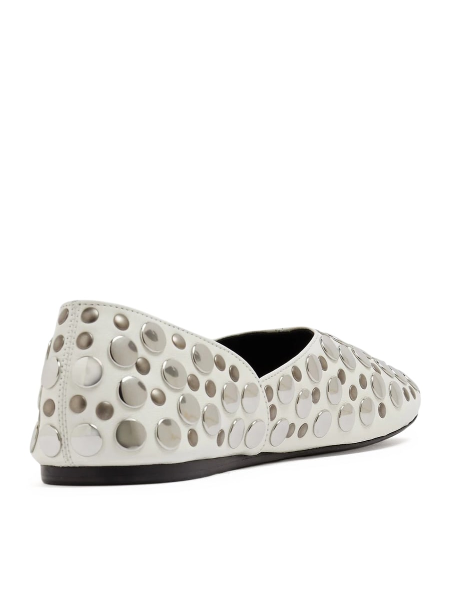 Khaite JANE FLAT IN LEATHER, view 4