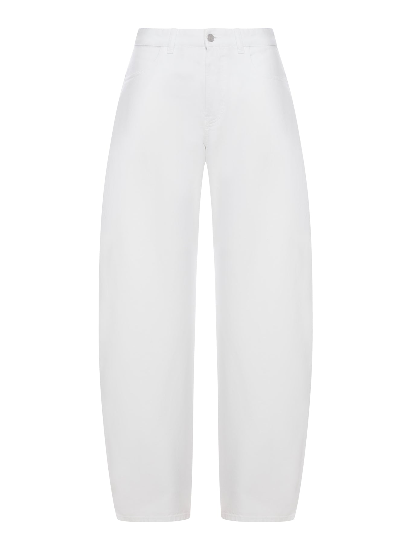 Alaïa LOW-WAISTED ROUNDED JEANS