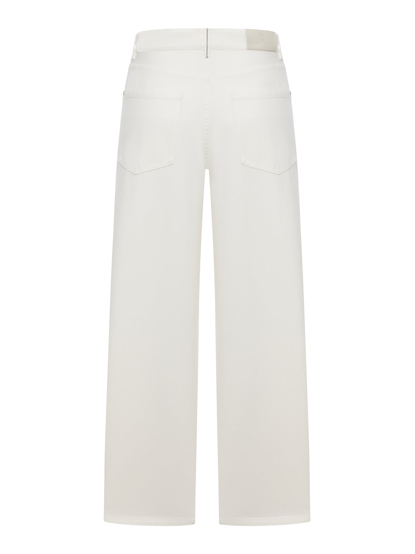 Brunello Cucinelli WIDE LEG COTTON TROUSERS, view 2