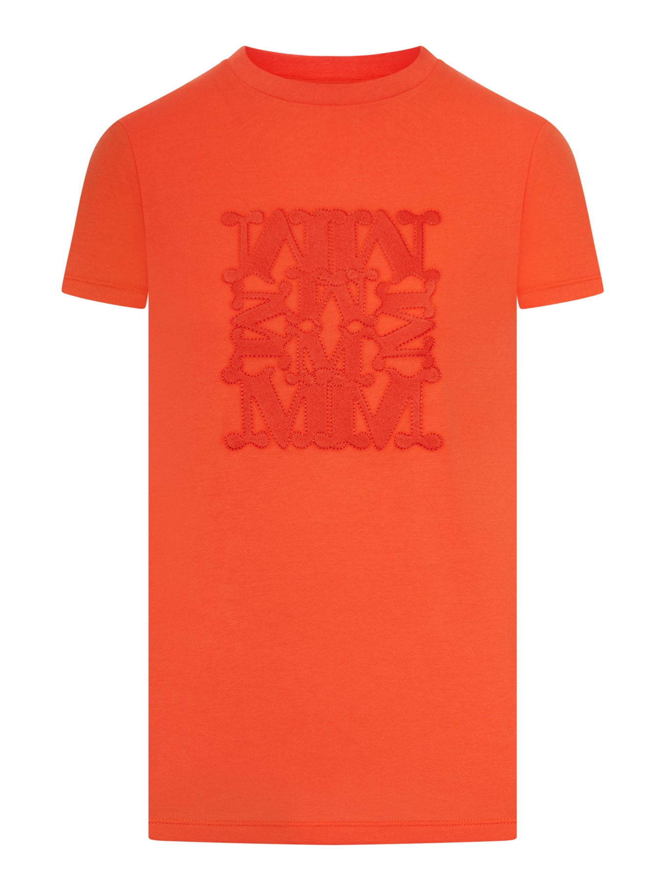 Max Mara JERSEY T-SHIRT WITH EMBROIDERED LOGO