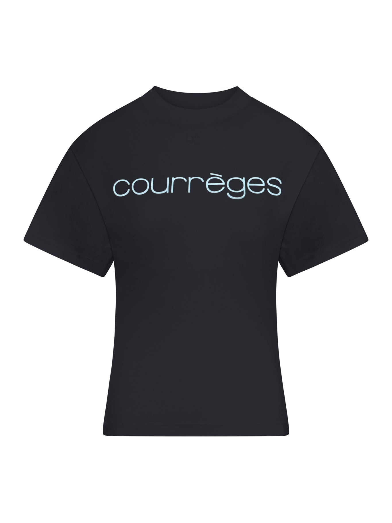 Courreges COTTON T-SHIRT WITH PRINT