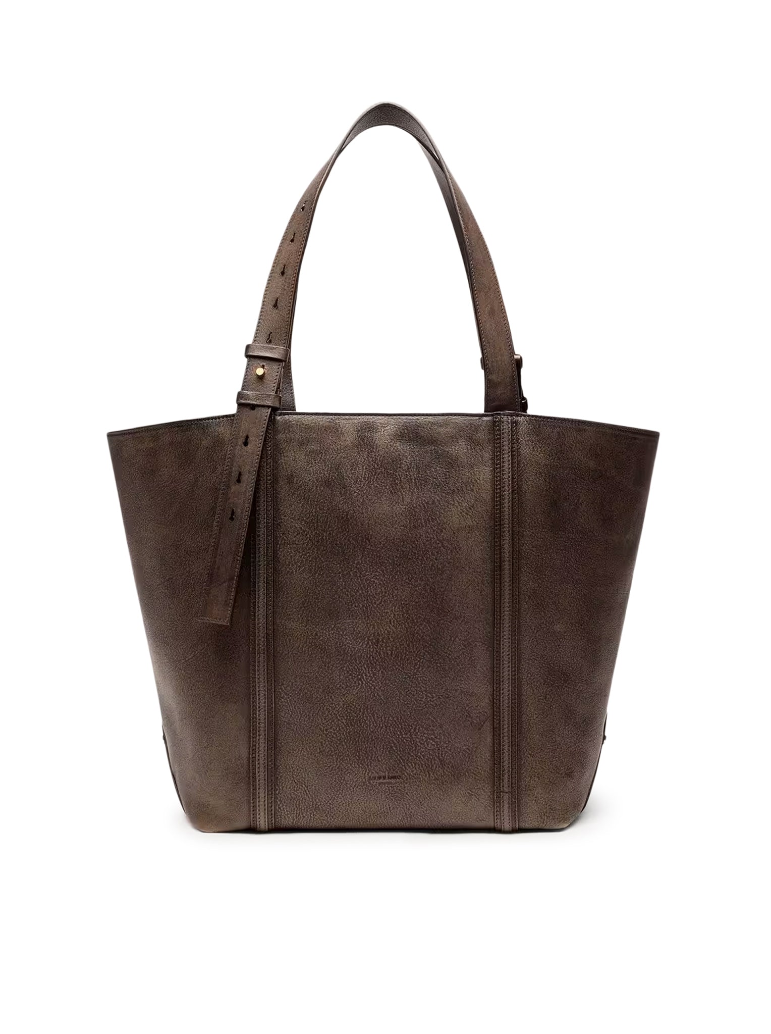 Golden Goose 24/7 EAST WEST BAG IN DISTRESSED LEATHER