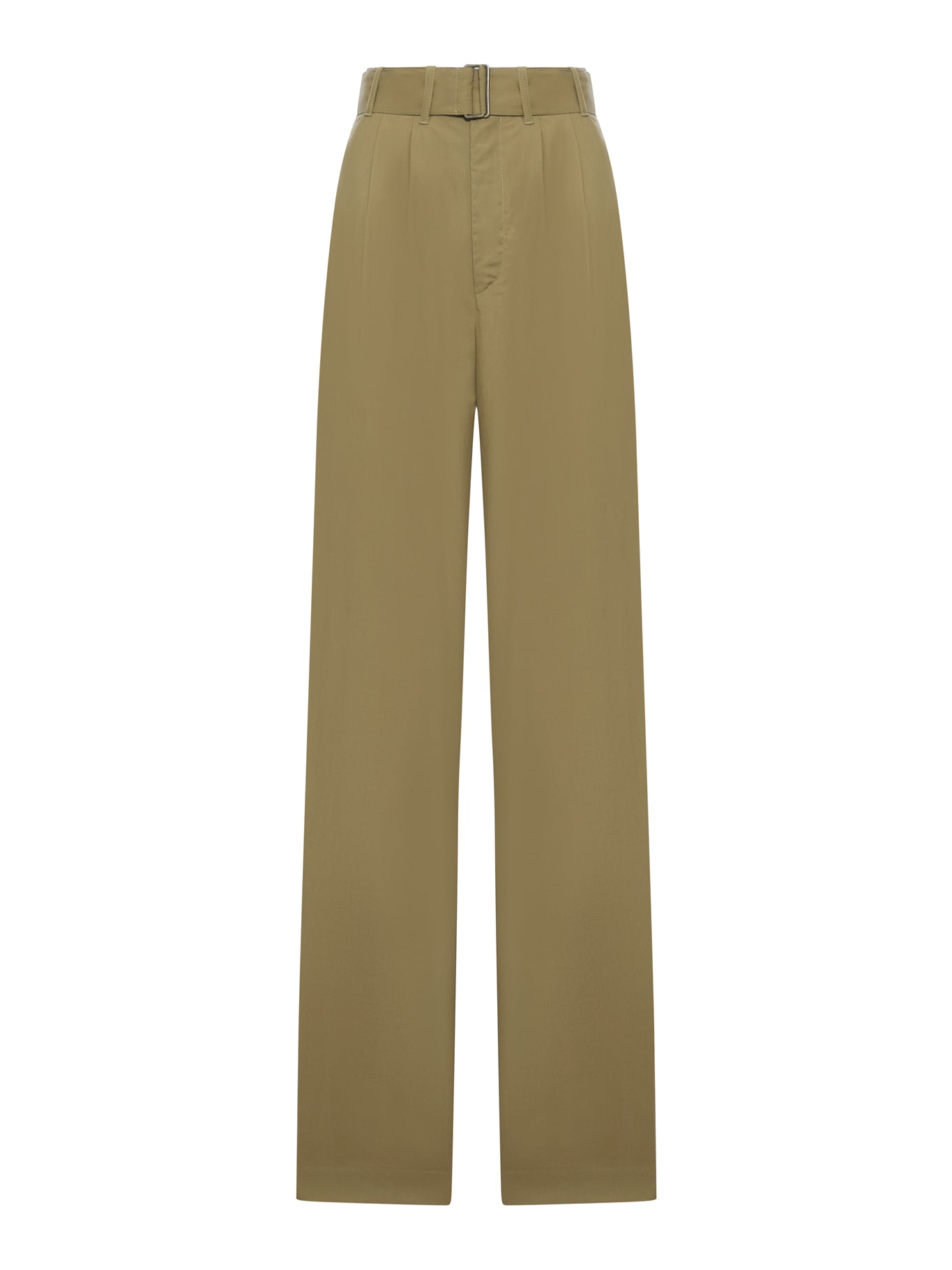 Soeur COLE WIDE-FIT TROUSERS IN ORGANIC COTTON POPLIN AND FLUID LYOCELL
