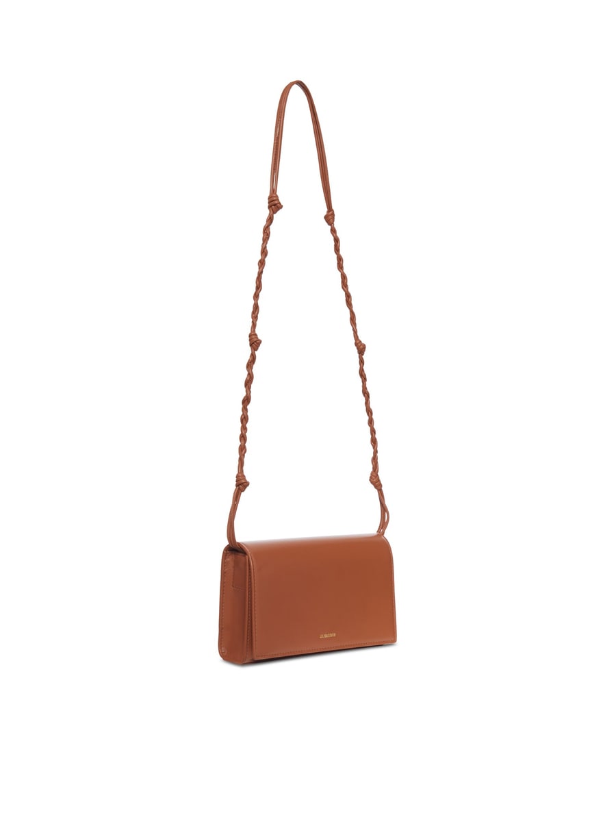 Jil Sander TANGLE WALLET WITH SHOULDER STRAP, view 2