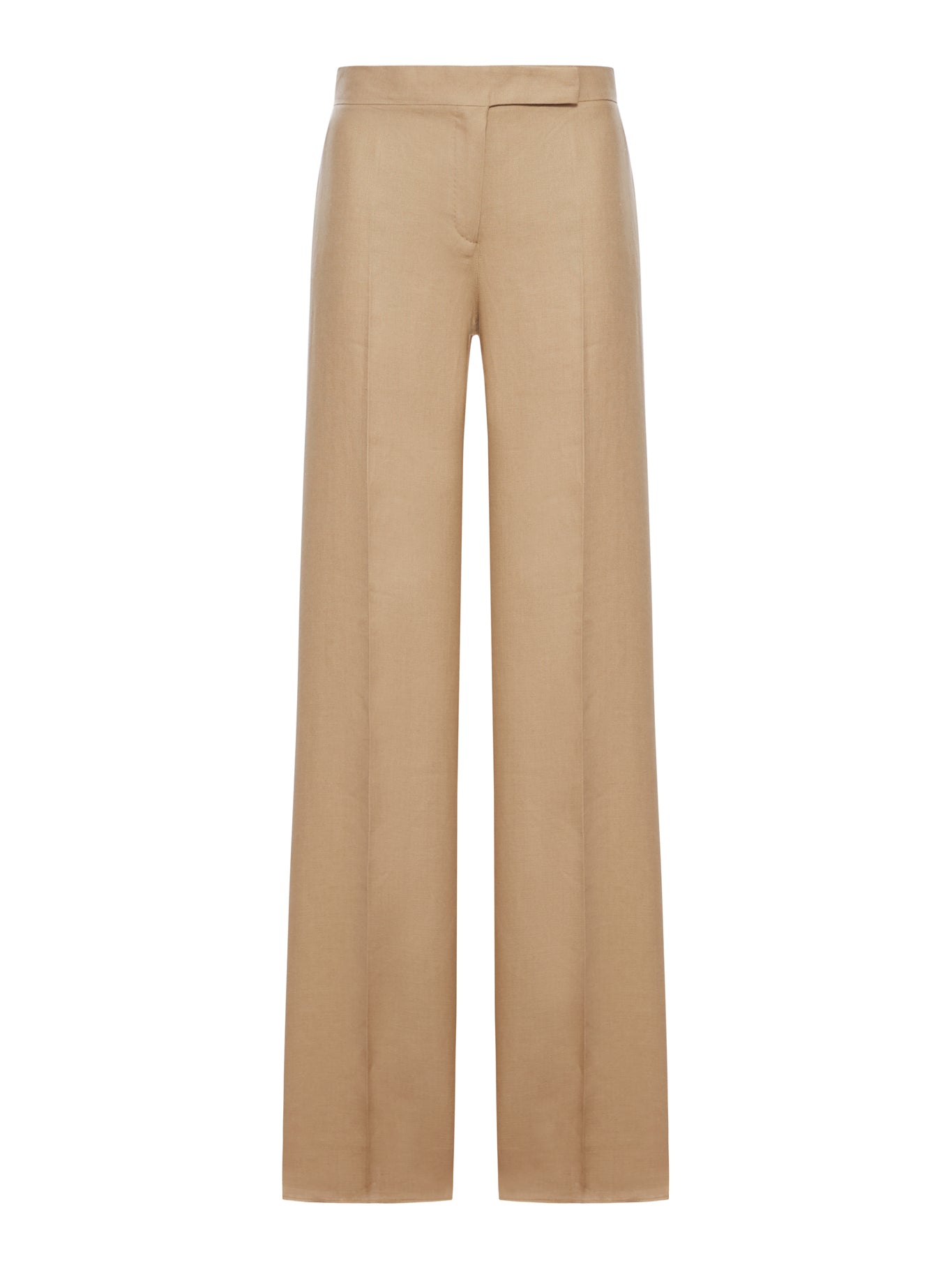 Max Mara REGULAR FIT TROUSERS IN LINEN NATTÉ