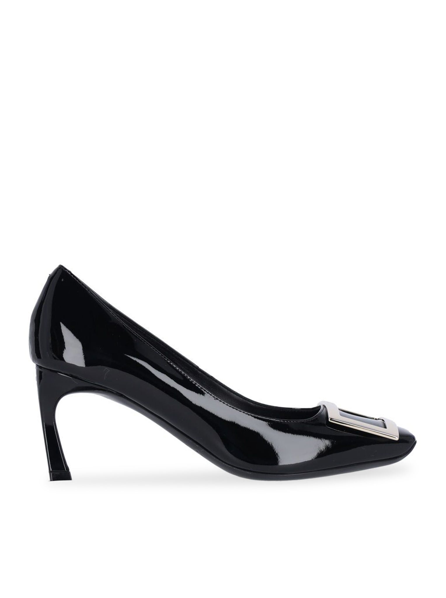 Roger Vivier Trumpet necklines in varnish