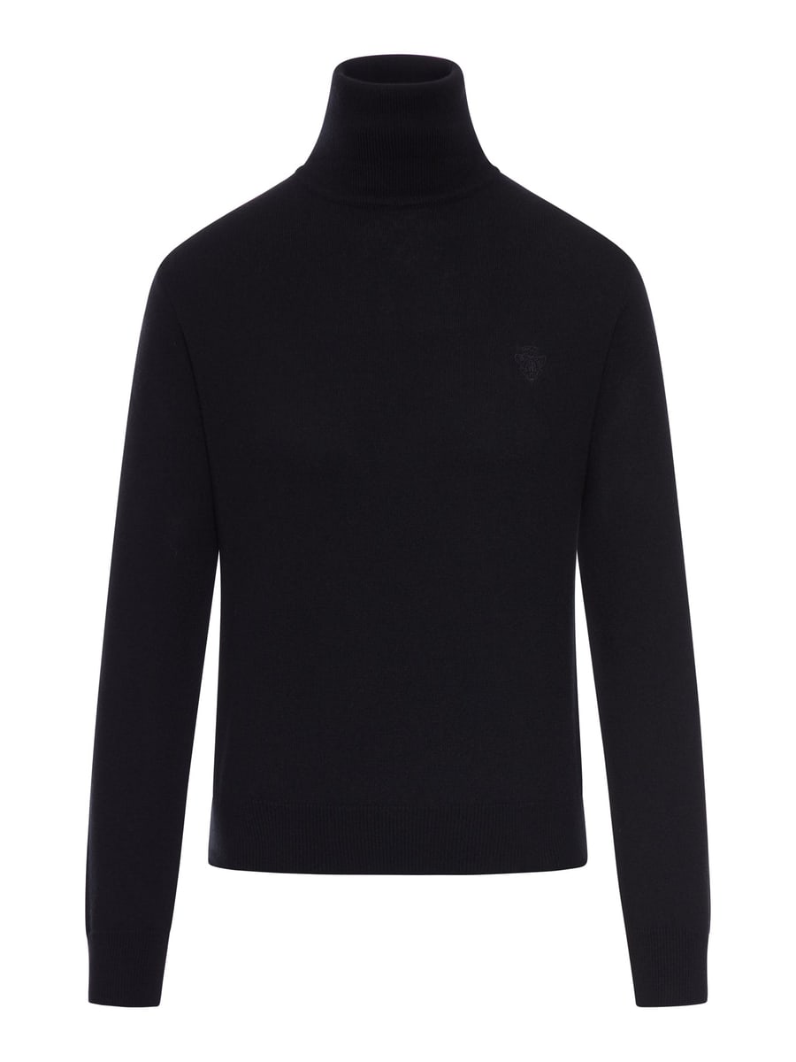 Gucci WOOL TURTLENECK WITH EMBROIDERY
