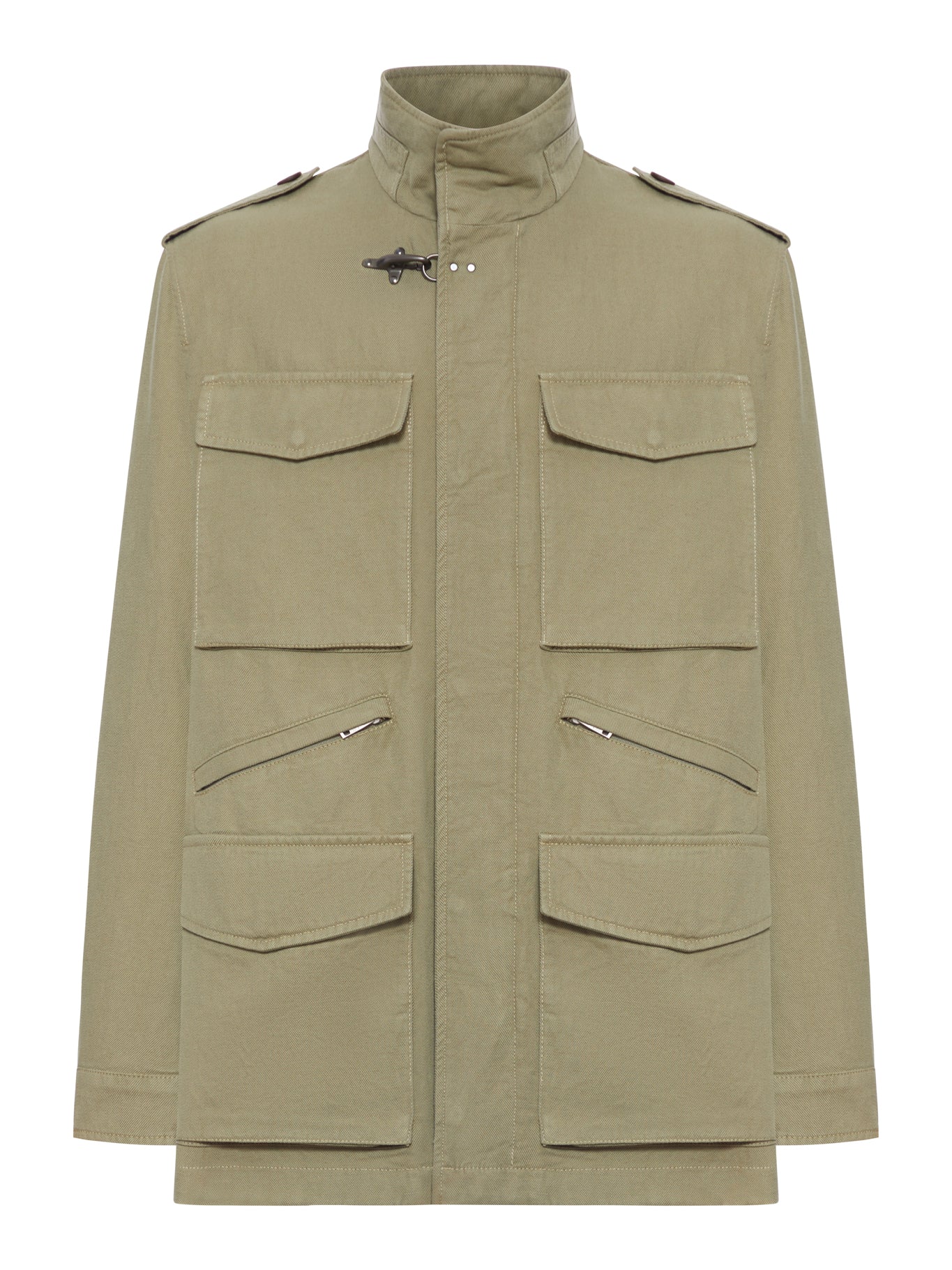 Fay Archive EXPLORER FIELD JACKET IN WASHED COTTON