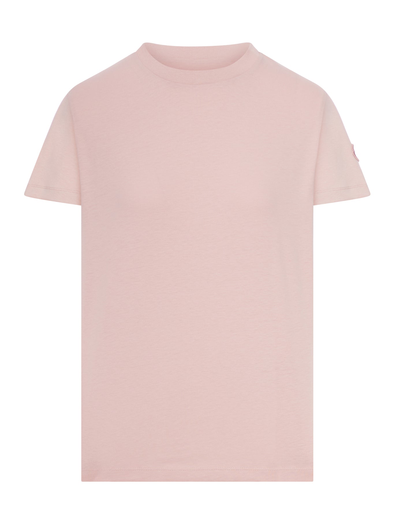 Moncler COTTON T-SHIRT WITH EMBROIDERED LOGO