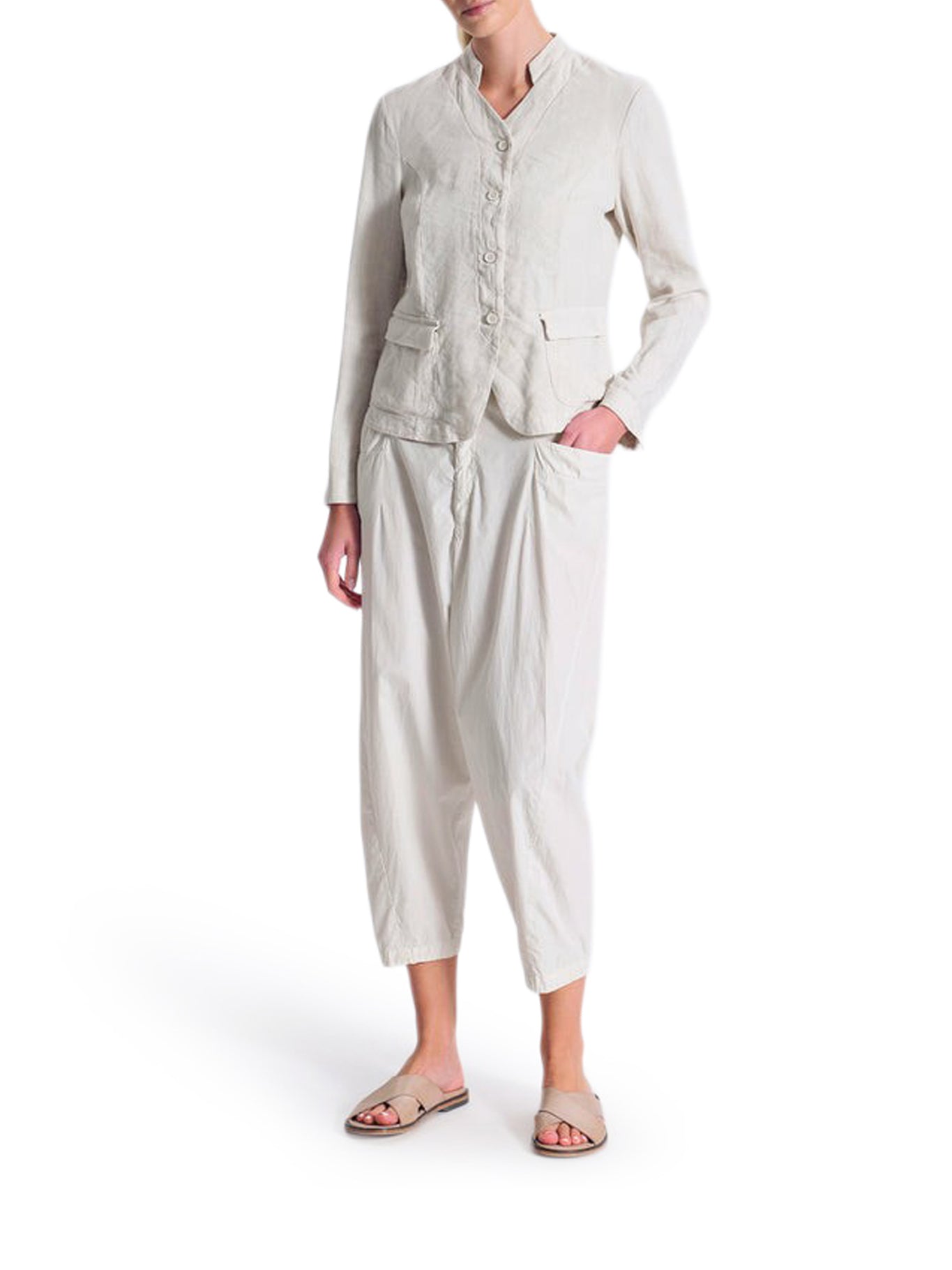 Transit STRETCH LINEN BLEND JACKET, view 2