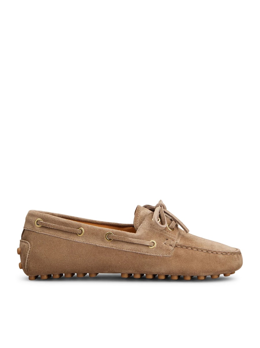 Tod's GOMMINO SUEDE BOAT LOAFERS