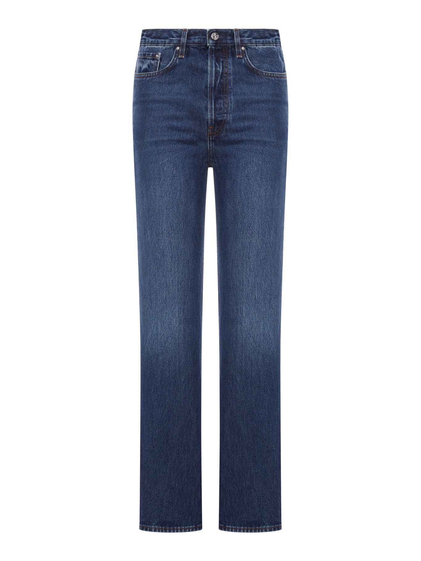 Toteme CLASSIC CUT DENIM FULL LENGTH DARK BLUE