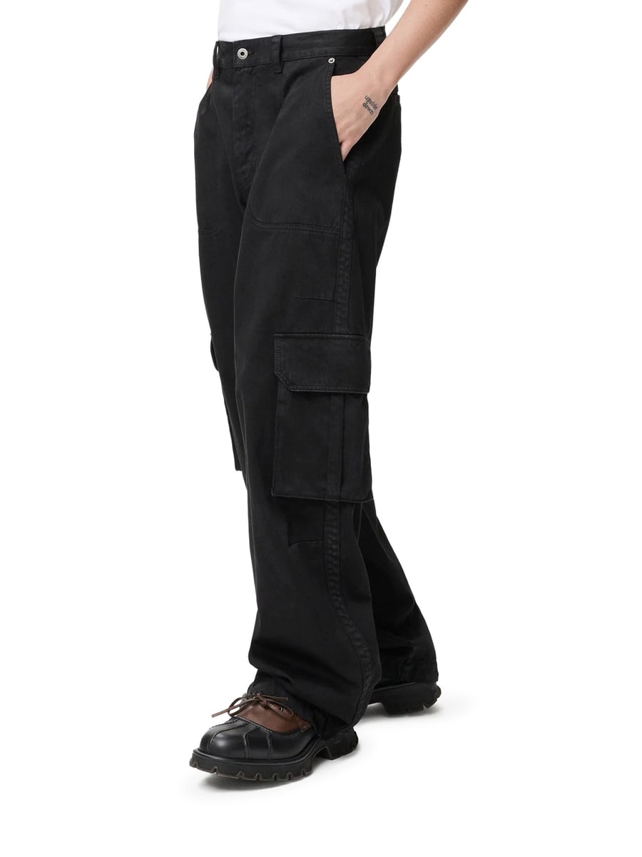 Loewe COTTON CARGO PANTS, view 3
