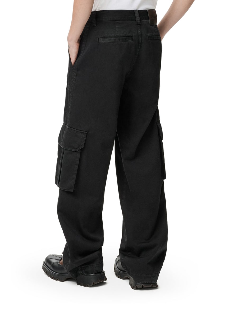 Loewe COTTON CARGO PANTS, view 4