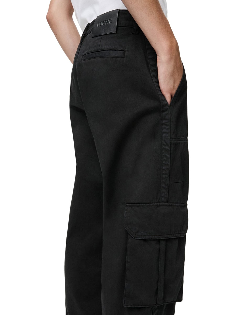 Loewe COTTON CARGO PANTS, view 5