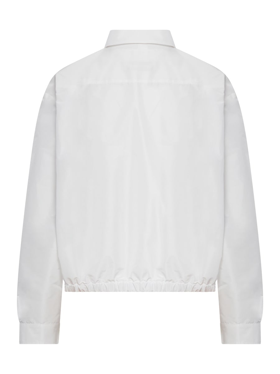 Jil Sander CROPPED JACKET IN TECHNICAL FABRIC WITH ELASTICATED BOTTOM, view 2