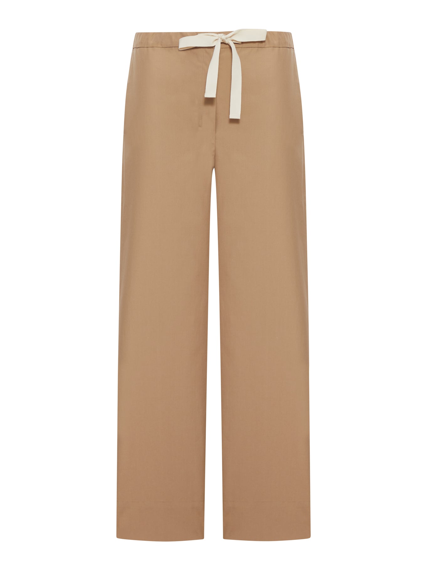 'S Max Mara COTTON DRAWSTRING TROUSERS