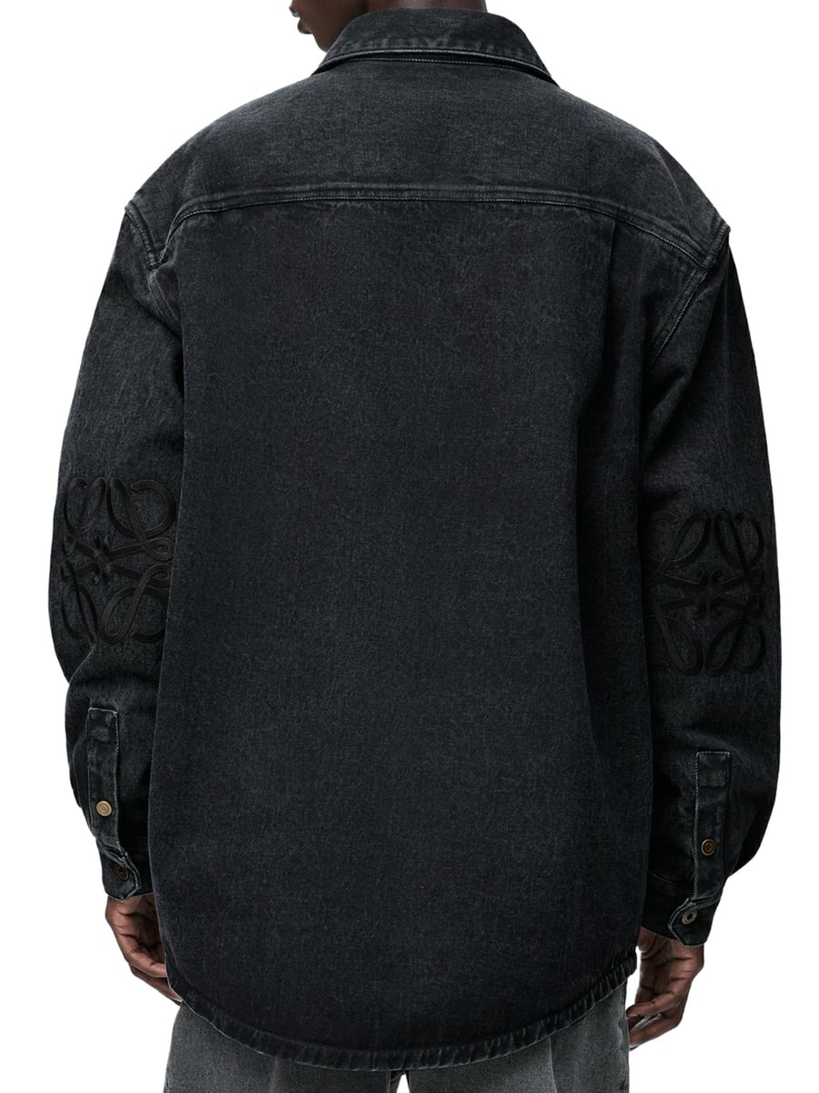 Loewe DENIM ANAGRAM OVERSHIRT, view 4