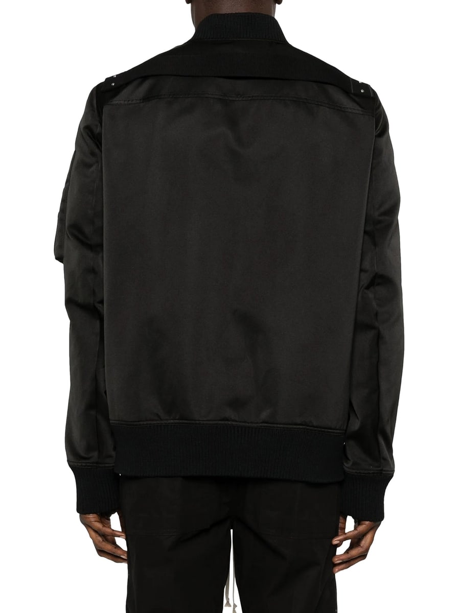 Rick Owens PADDED BOMBER JACKET WITH ZIP, view 4