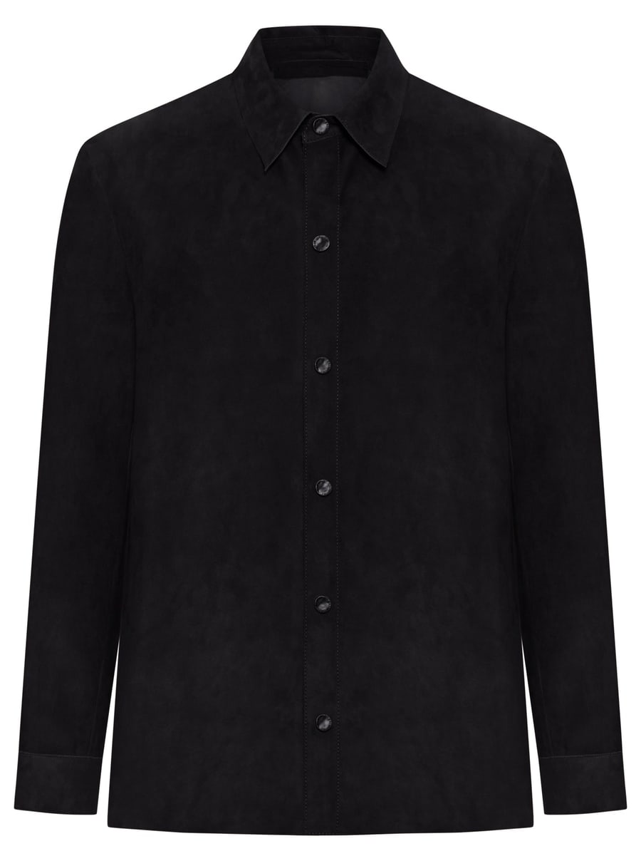 Salvatore Santoro SUEDE OVERSHIRT