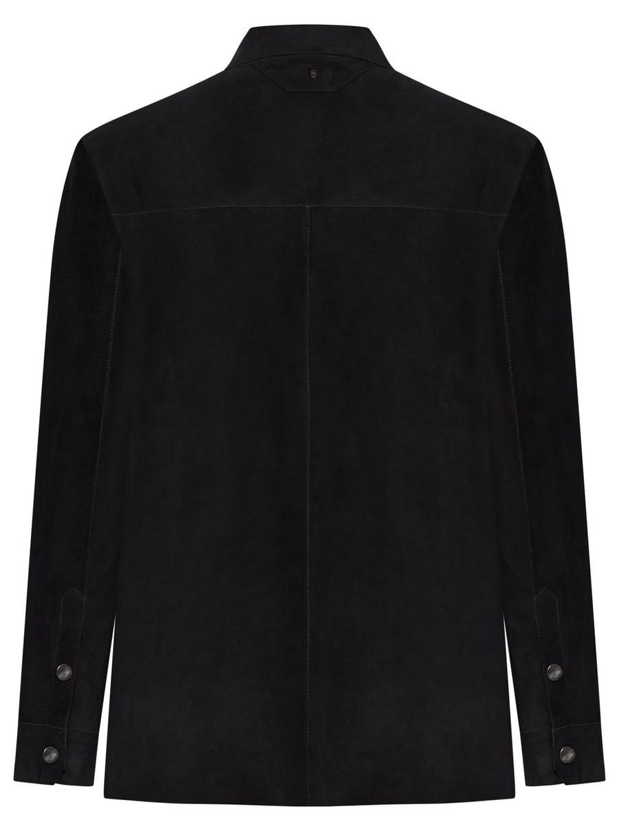 Salvatore Santoro SUEDE OVERSHIRT, view 2